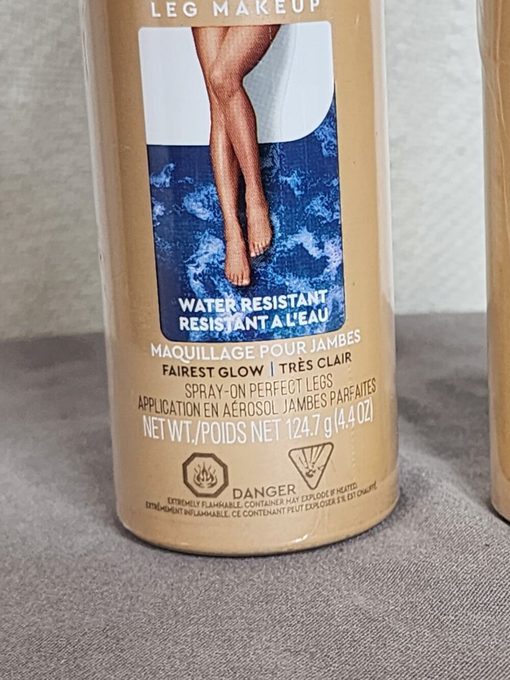 Sally Hansen Airbrush Legs Water Resistant 4.4oz Spray On Makeup Fairest Glow 2 - Picture 10 of 16